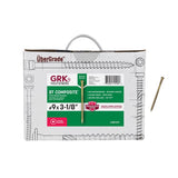 GRK Fasteners No. 9 X 3-1/8 in. L Star Climatek Coarse Trim Screws 1900 pk