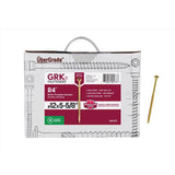 GRK Fasteners No. 12, No. 14 X 5-5/8 in. L Star Climatek W-Cut Multi-Purpose Screws 600 pk