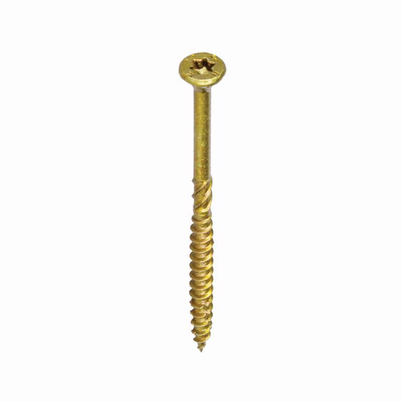 GRK Fasteners No. 10 X 3-1/8 in. L Star Climatek W-Cut Multi-Purpose Screws 1500 pk