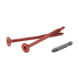 FastenMaster FlatLok No. 14 each X 5 in. L Torx Ttap Epoxy Coarse Wood Screws 50 pk