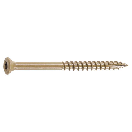 FastenMaster GuardDog No. 10 X 2-1/2 in. L Gold Torx Ttap Bugle Head Deck Screws 1750 pk