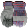 Boss Guard Series B71021-L3P Gloves, L, 8 to 8-3/8 in L, Wing Thumb, Safety, Canvas, Blue