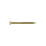 FastenMaster GuardDog No. 10 X 3-1/2 in. L Gold Phillips/Square Bugle Head Deck Screws 75 pk