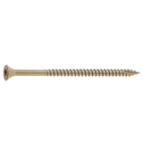 FastenMaster GuardDog No. 10 X 3-1/2 in. L Gold Phillips/Square Bugle Head Deck Screws 1350 pk