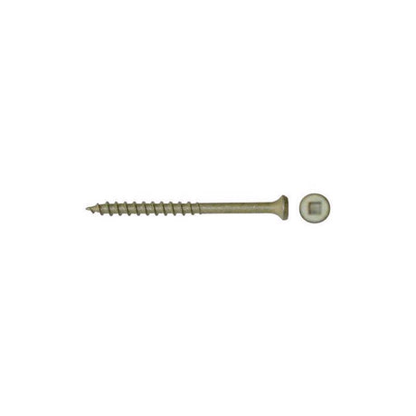 FastenMaster GuardDog No. 10 X 1-5/8 in. L Gold Phillips/Square Bugle Head Deck Screws 75 pk