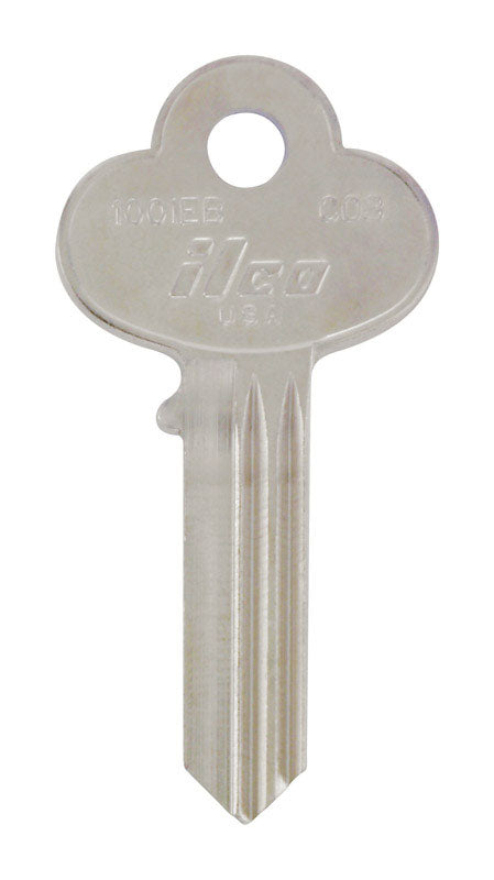 HILLMAN Traditional Key House/Office Key Blank 113 CO3 Single For Corbin Locks, Pack of 4