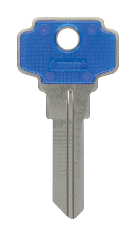 HILLMAN Traditional Key House/Office Key Blank 70 DE6, DE5, HR1, MD17 Single For Dexter Locks, Pack of 4