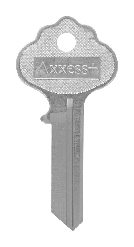 HILLMAN Traditional Key House/Office Key Blank 73 IN3, IN28, IN73 Single For Independent Locks, Pack of 4