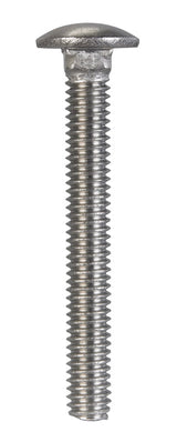HILLMAN 5/16 in. X 2-1/2 in. L Stainless Steel Carriage Bolt 25 pk