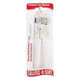 Swing-A-Way White Steel Manual Compact Can Opener