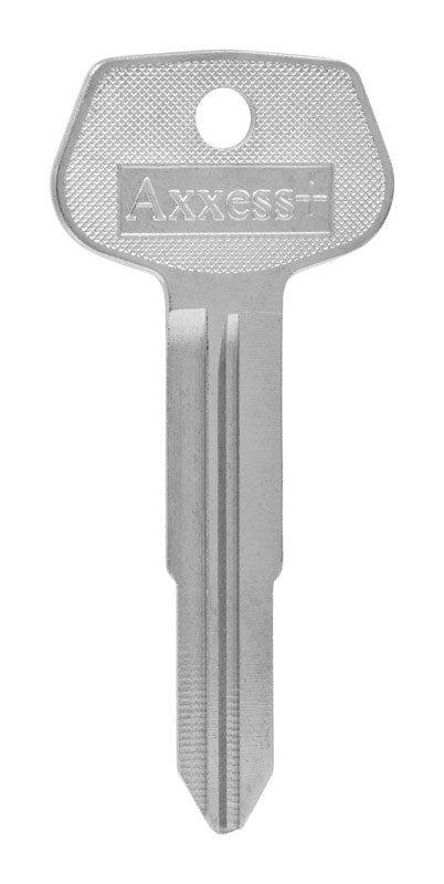 HILLMAN KeyKrafter Automotive Key Blank 52 Double For Isuzu Silver, Pack of 4