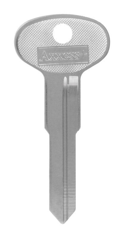 HILLMAN KeyKrafter Automotive Key Blank 43 Double For Audi Silver, Pack of 4