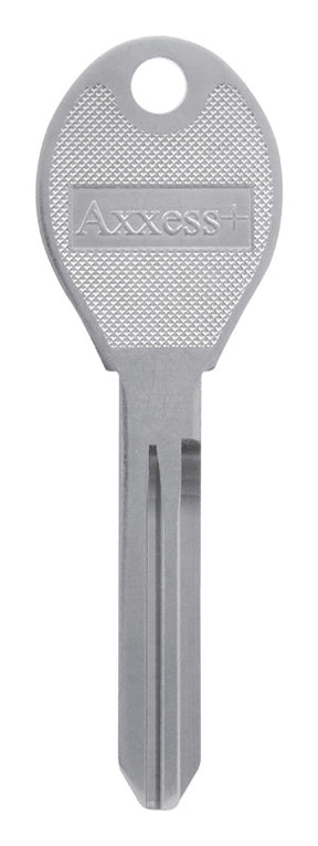 HILLMAN KeyKrafter Automotive Key Blank 38 Double For Nissan Silver, Pack of 4