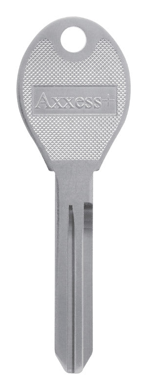 HILLMAN KeyKrafter Automotive Key Blank 38 Double For Nissan Silver, Pack of 4