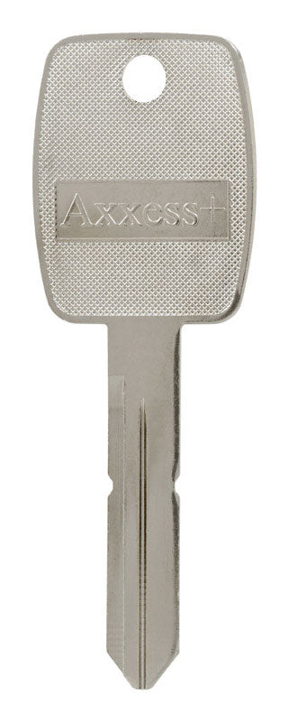 HILLMAN KeyKrafter Automotive Key Blank 13 Double For Saturn Silver, Pack of 4