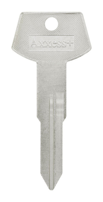 HILLMAN KeyKrafter Automotive Key Blank 12 Double For GM Silver, Pack of 4