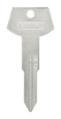 HILLMAN KeyKrafter Automotive Key Blank 12 Double For GM Silver, Pack of 4