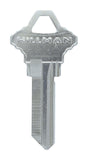 HILLMAN KeyKrafter Traditional Silver House/Office Key Blank 68 Single For Schlage Locks
