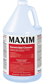 Maxim 041000-41 Germicidal Cleaner, 1 gal, Liquid, Lemon, Yellow, Pack of 4