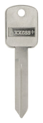 HILLMAN KeyKrafter Automotive Key Blank 24 Double For Ford Silver, Pack of 10