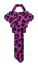 HILLMAN DIVA Leopard House/Office Universal Key Blank SC1 Single, Pack of 6
