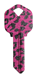HILLMAN DIVA Leopard House/Office Universal Key Blank KW1 Single, Pack of 6