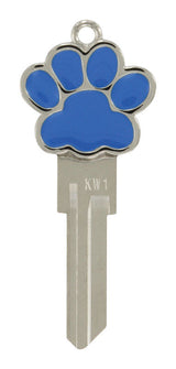 HILLMAN 3D Keys House/Office Universal Key Blank KW1 Single For Universal, Pack of 4