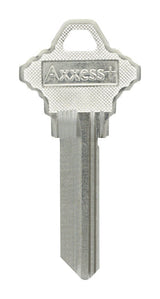 HILLMAN Traditional Key House/Office Key Blank 59 SC9 Single For Schlage Locks, Pack of 4