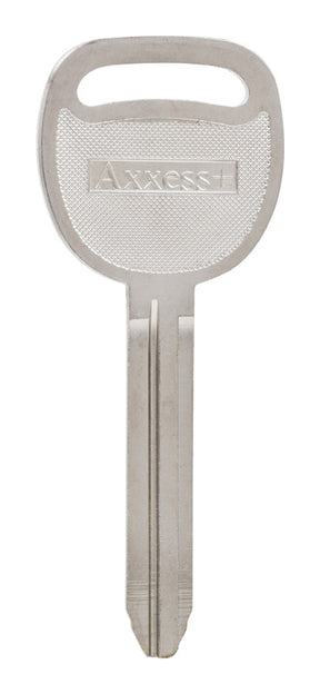 HILLMAN KeyKrafter Traditional Key Automotive Key Blank 29 Double For Chevrolet Silver, Pack of 4