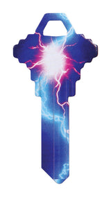 HILLMAN Wackey Lightning House/Office Universal Key Blank SC1 Single, Pack of 6