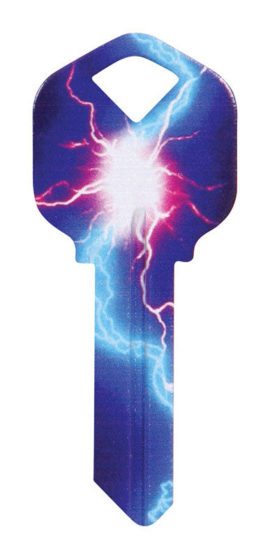 HILLMAN Wackey Lightning House/Office Universal Key Blank KW1 Single, Pack of 6