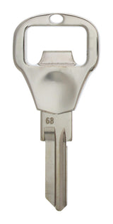 HILLMAN Bottle Opener Key House/Padlock Universal Key Blank SC1 Double, Pack of 4