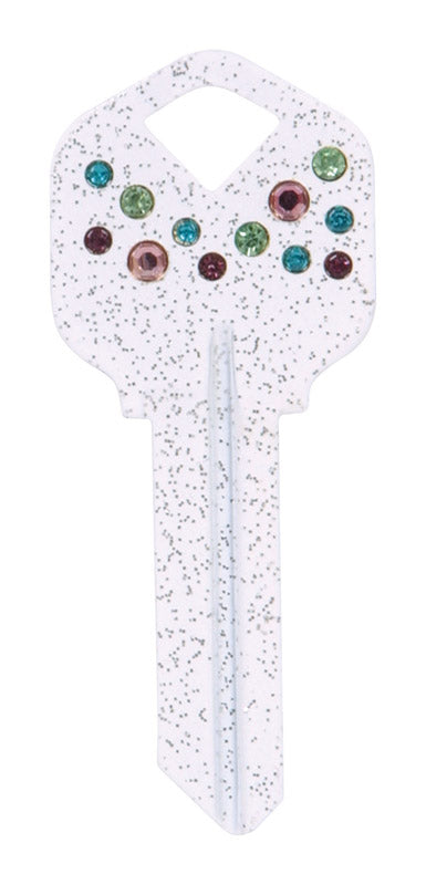 HILLMAN DIVA Confetti House/Office Universal Key Blank KW1 Single, Pack of 6