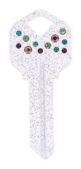 HILLMAN DIVA Confetti House/Office Universal Key Blank KW1 Single, Pack of 6