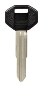 HILLMAN KeyKrafter Automotive Key Blank 1611R Double For Chevrolet Black/Silver, Pack of 5