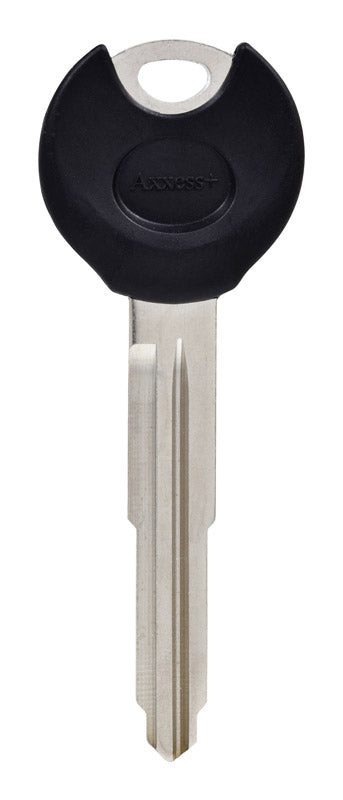 HILLMAN KeyKrafter Automotive Key Blank Double For Ford Black/Silver, Pack of 5