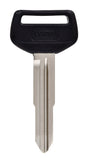 HILLMAN KeyKrafter Automotive Key Blank Double For Toyota Black/Silver, Pack of 5