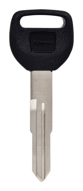 HILLMAN KeyKrafter Automotive Key Blank Double For Acura Black/Silver, Pack of 5