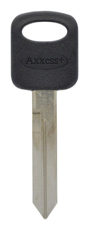 HILLMAN KeyKrafter Automotive Key Blank Double For Ford Black/Silver, Pack of 5