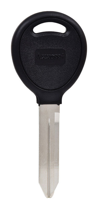 HILLMAN KeyKrafter Automotive Key Blank Double For Chrysler Black/Silver, Pack of 5