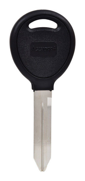 HILLMAN KeyKrafter Automotive Key Blank Double For Chrysler Black/Silver, Pack of 5
