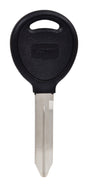 HILLMAN KeyKrafter Automotive Key Blank Double For Chrysler Black/Silver, Pack of 5