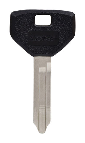 HILLMAN KeyKrafter Automotive Key Blank Double For Chrysler Black/Silver, Pack of 5