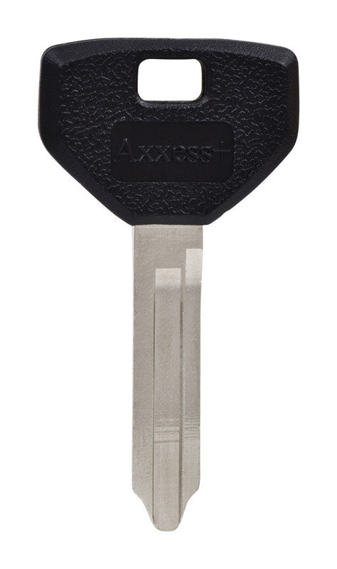 HILLMAN KeyKrafter Automotive Key Blank Double For Chrysler Black/Silver, Pack of 5