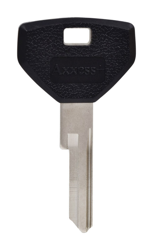 HILLMAN KeyKrafter Automotive Key Blank 15R Single For Chrysler Black/Silver, Pack of 5