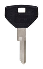 HILLMAN KeyKrafter Automotive Key Blank 15R Single For Chrysler Black/Silver, Pack of 5