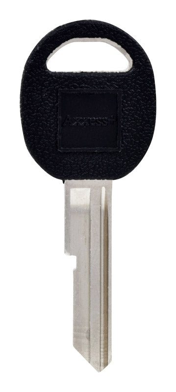 HILLMAN KeyKrafter Automotive Key Blank 10R Single For Buick Black/Silver, Pack of 5