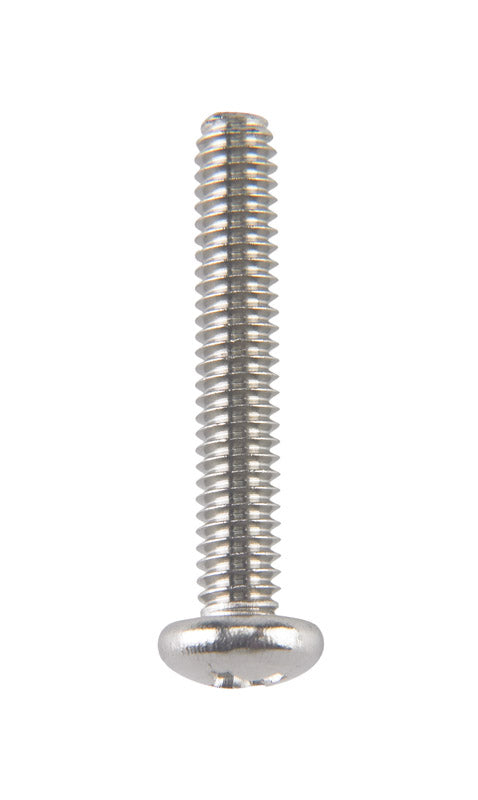 HILLMAN No. 8-32 X 1 in. L Phillips Flat Head Stainless Steel Machine Screws 100 pk