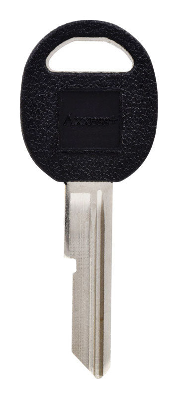 HILLMAN KeyKrafter Automotive Key Blank Single For Buick Black/Silver, Pack of 5