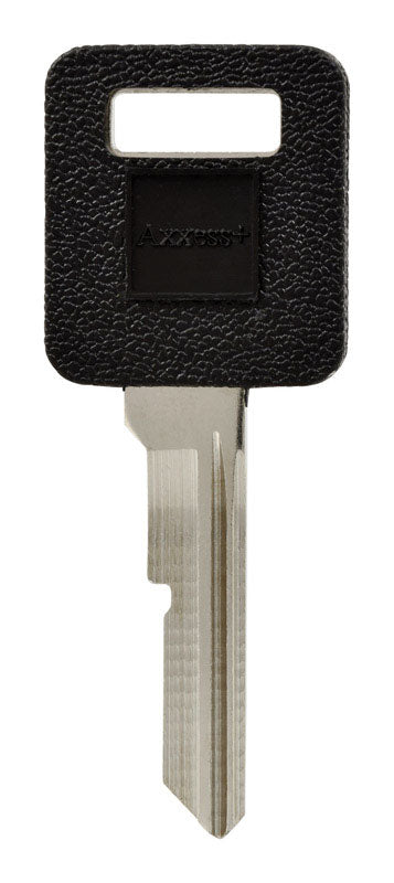 HILLMAN KeyKrafter Automotive Key Blank 7R Single For Cadillac Black/Silver, Pack of 5